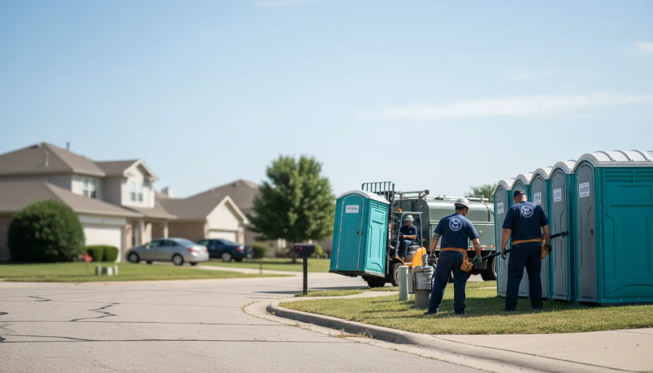 Porta Potty Rental in Leflore, OK near me